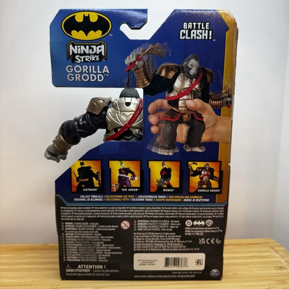 Batman Ninja Strike GORILLA GRODD Battle Clash Action Figure DC Spin Master NEW